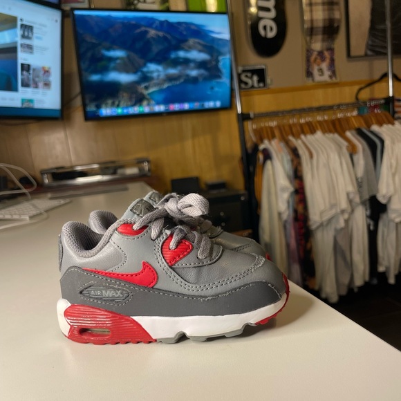 Air Max 90 LTR 'Cool Grey' -
833412 007 toddler size 6c - Picture 1 of 7